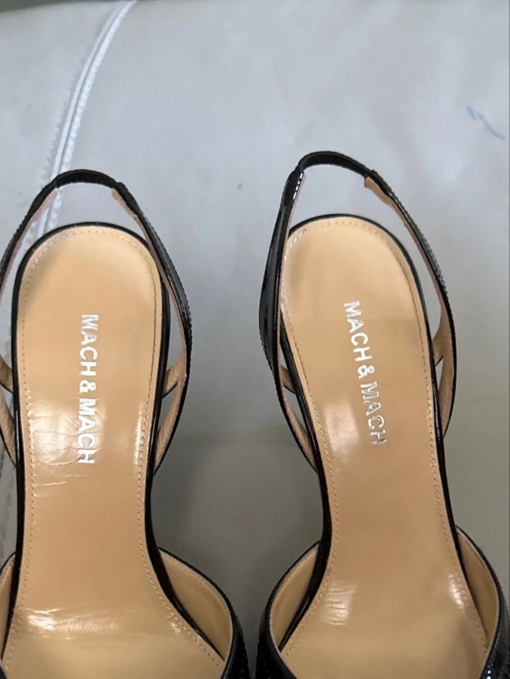 Mach & Mach Slingbacks - Picture 8 of 9